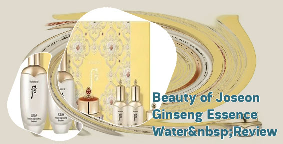 Korean ginseng skincare