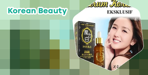 Korean whitening serum