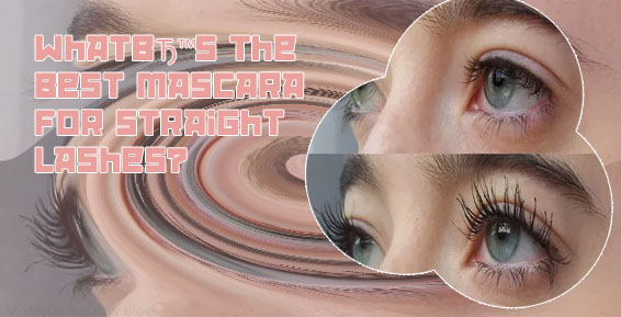 Mascara for stubborn straight lashes