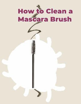 Mascara wand spoolie