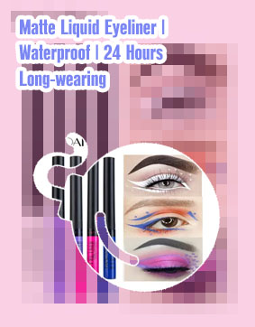 Pudaier colourful liquid matte eyeliner